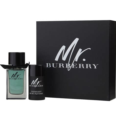 coffret parfum burberry homme